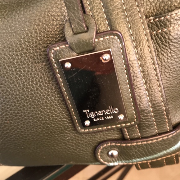 TIGNANELLO Perfect 10 Satchel in Olive Green - Picture 2 of 9